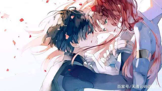 darlinginthefranxx：在天愿作比翼鸟，在地愿为连理枝，02与广