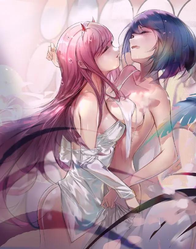 「DARLINGintheFRANXX」动漫美图壁纸百合真是太棒了