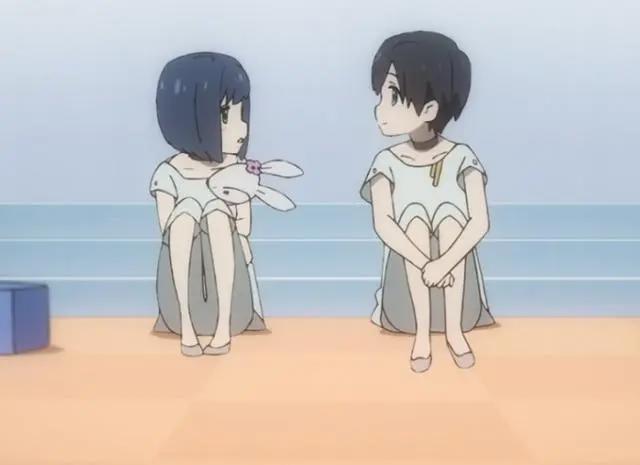 《DarlingintheFranxx》13话剧情引发热议，002小时候萌炸了