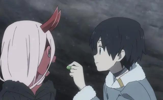 《DarlingintheFranxx》13话剧情引发热议，002小时候萌炸了