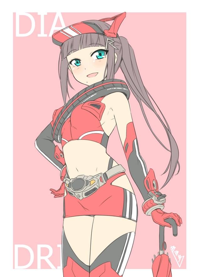 假面骑士也没有逃得了被“少女化”的命运，网友脑补新十年骑士娘