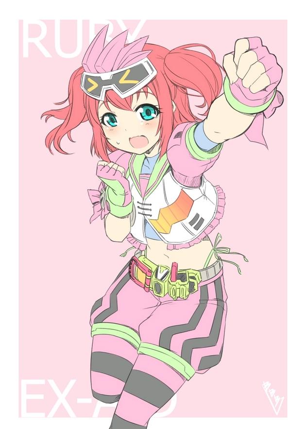 假面骑士也没有逃得了被“少女化”的命运，网友脑补新十年骑士娘