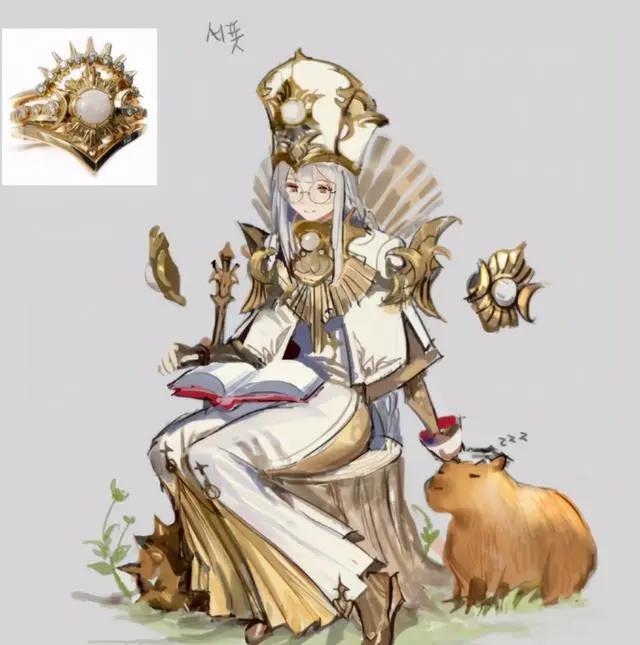 饰品拟人化之后太美了，为啥没有相关动画或者游戏呢，好想玩啊