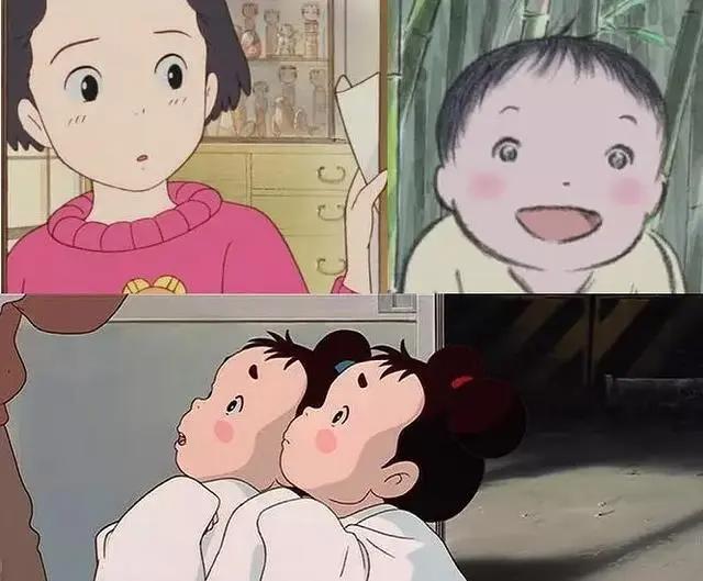 《萤火虫之墓》可不是宫崎骏，他的动漫里酷爱画法令纹和红脸蛋