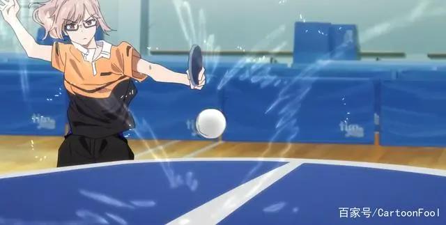 乒乓题材动画《白色闪电》发布PV网友：这不就是女乒四大魔王吗