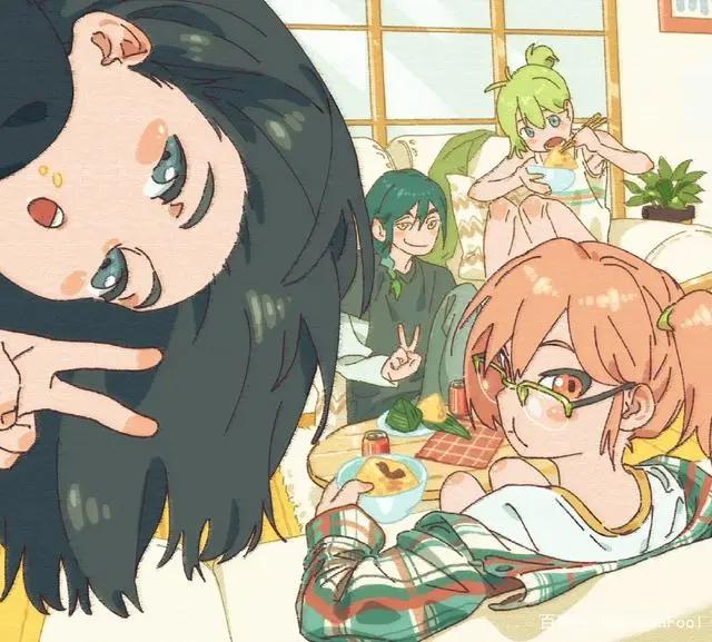 乒乓题材动画《白色闪电》发布PV网友：这不就是女乒四大魔王吗