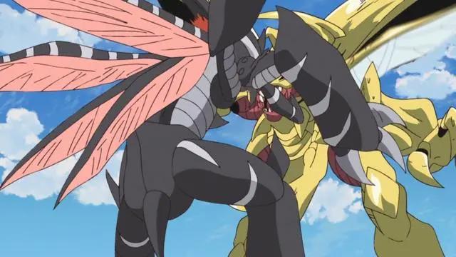 数码宝贝：甲虫兽究极进化，力神比多兽帅气出现