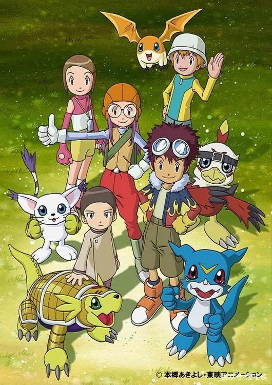 动漫推荐：《数码宝贝02》勇气徽章的继承人，再开数码世界大门！