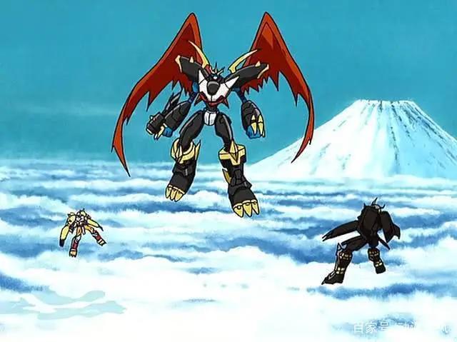 数码宝贝2：造型最帅的三个数码宝贝，其中一个是皇家骑士！