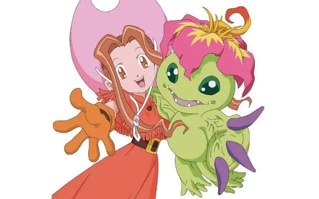 《数码宝贝》系列动漫前二代女主角和数码宝贝介绍