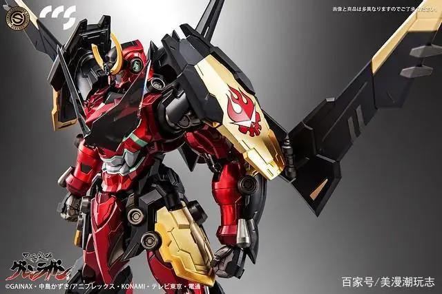 一共有多少个钻头？国内厂牌CSSTOYS红莲螺岩合金机甲