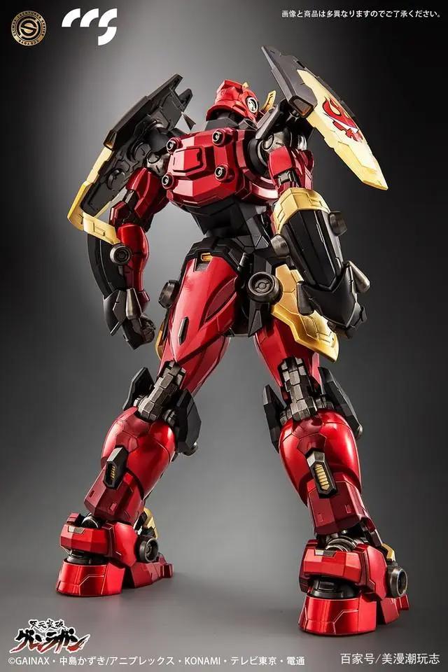 一共有多少个钻头？国内厂牌CSSTOYS红莲螺岩合金机甲