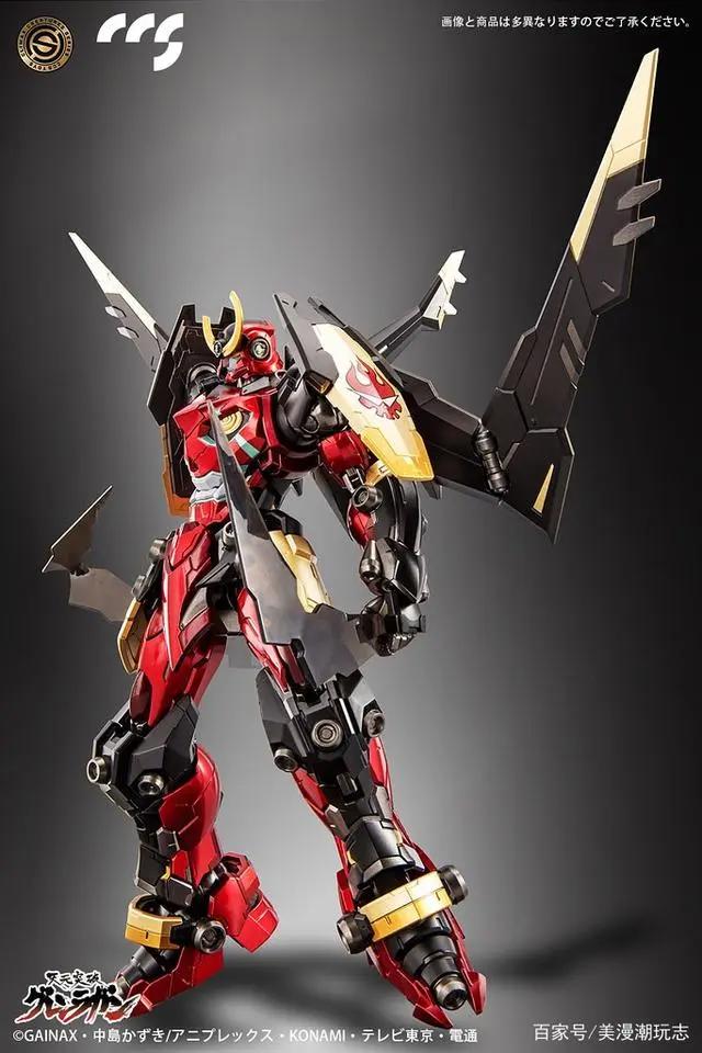 一共有多少个钻头？国内厂牌CSSTOYS红莲螺岩合金机甲