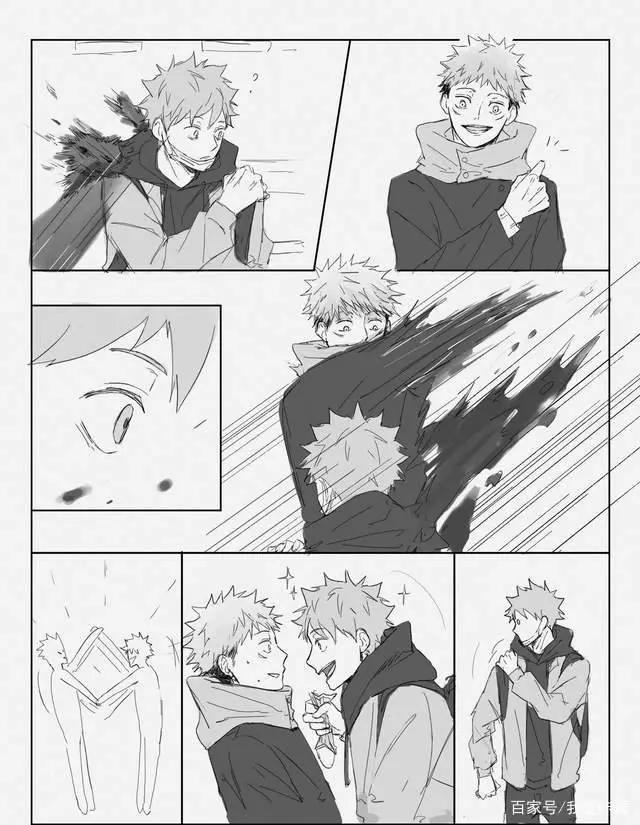 咒术回战与排球少年联动，虎子和小太阳的初见，小天使们双倍可爱