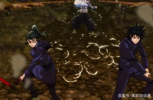 咒术回战经费爆炸的19话东堂打脸虎子完成进化二人转战花御