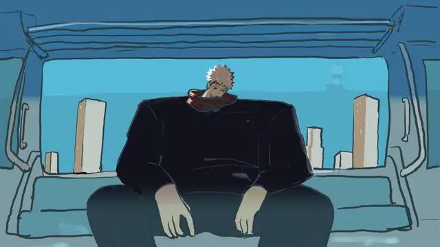 当《咒术回战》变沙雕画风，虎子是太平洋肩宽，五条悟在天上飞