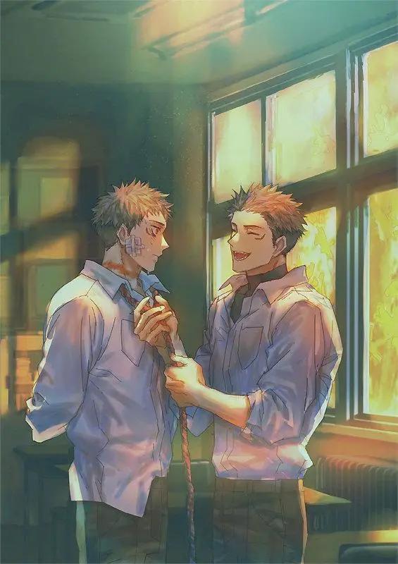 《咒术回战》虎子说出答案时，东堂：我连我们孩子的名字都想好了