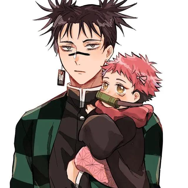 咒术回战猛男：五条老师沦为“宠物”，虎子“魂穿”萌妹祢豆子