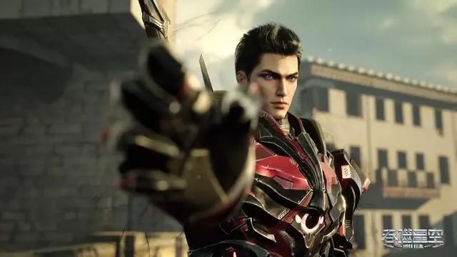 吞噬星空：黑神套装并非坚不可摧，罗峰曾经被一块碎片切开过？