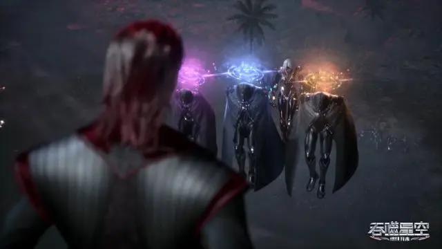 吞噬星空罗峰的黑神套装来了，三大亲卫首次亮相，洪将喜提摩云藤