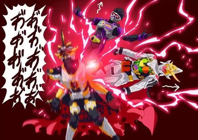 假面骑士玩梗图：同样是神，虾饺傻橙附体所罗门，是我黑神不配