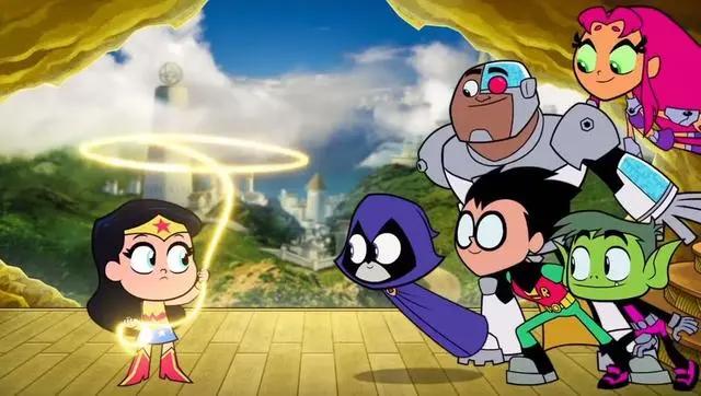 少年泰坦成为哥谭市第一反派组织，成功的消灭了所有的超级英雄！