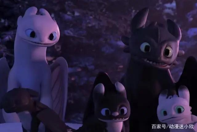 《驯龙高手：归家》，小嗝嗝×无牙仔再重逢，小夜煞萌翻全场