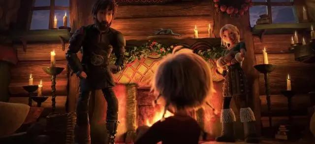 《驯龙高手》特别番外：归家，无牙带着三个可爱的龙宝宝回家了