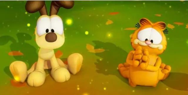 加菲猫的生活过得真滋润，突然发现自己活得还不如一只猫