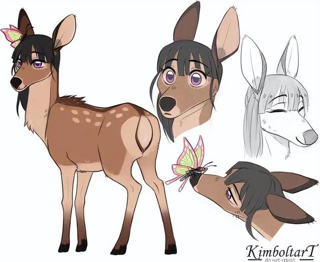 当鬼灭之刃人物走向野兽世界，猪猪成神，善逸恐怕活不过三集