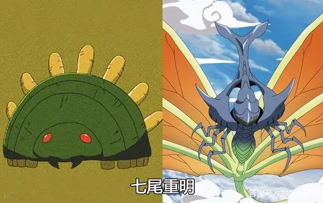 火影忍者：九只尾兽小时候和现在对比，你最想养哪一只？