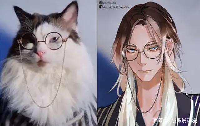 当动物被画师二次元化，可盐可甜可帅气，还是纸片人更让人心动