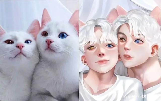 当动物被画师二次元化，可盐可甜可帅气，还是纸片人更让人心动