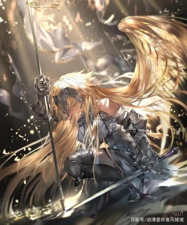 二次元美图：灰烬与玫瑰，纵横战场的女武神