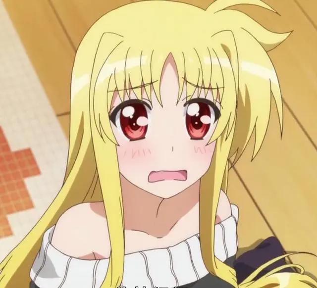 不知道你们发现没有，《魔法少女奈叶》里面的菲特，没受过什么伤