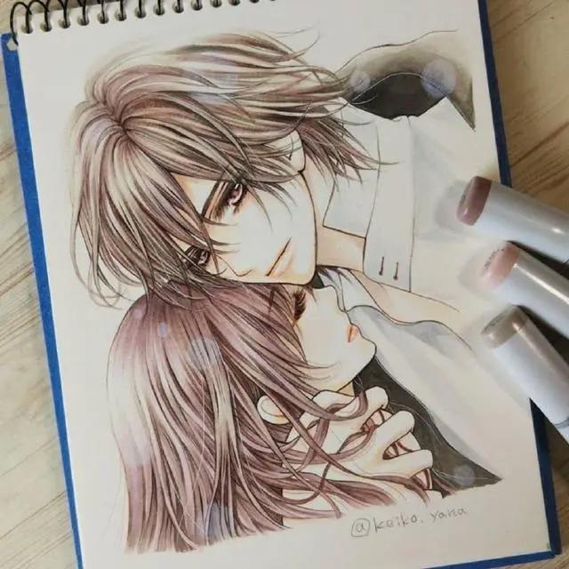 好久不见的吸血鬼骑士！来自画师的手绘，两大帅气男神