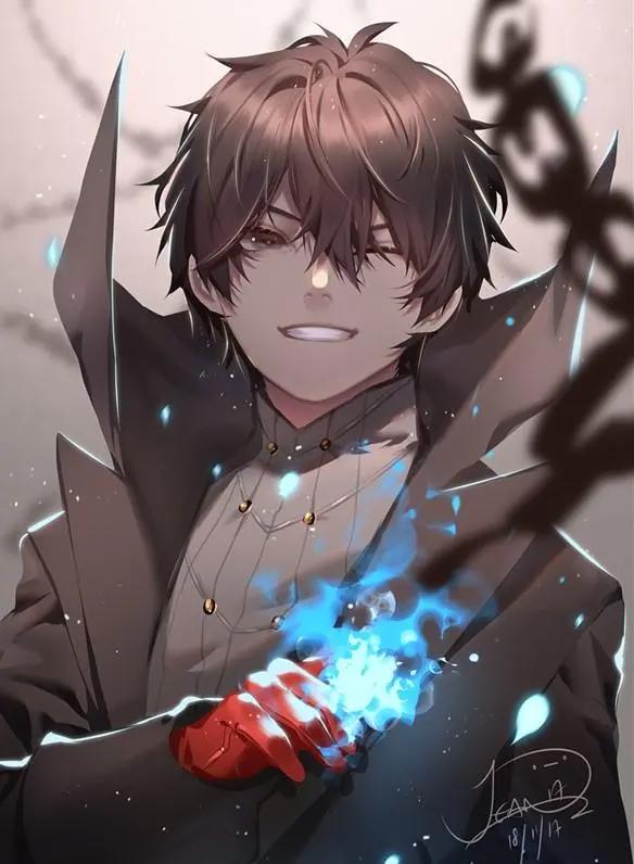 女神异闻录5：来感受雨宫莲的美颜暴击，精选p站动漫壁纸同人插画