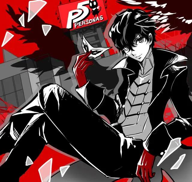 女神异闻录5：来感受雨宫莲的美颜暴击，精选p站动漫壁纸同人插画