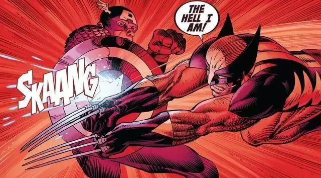 复联4：灭霸的暴君屠刀能砍碎振金盾牌，那能砍烂金刚狼的钢爪吗