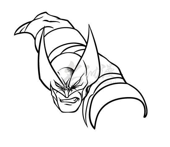 金刚狼入门画法