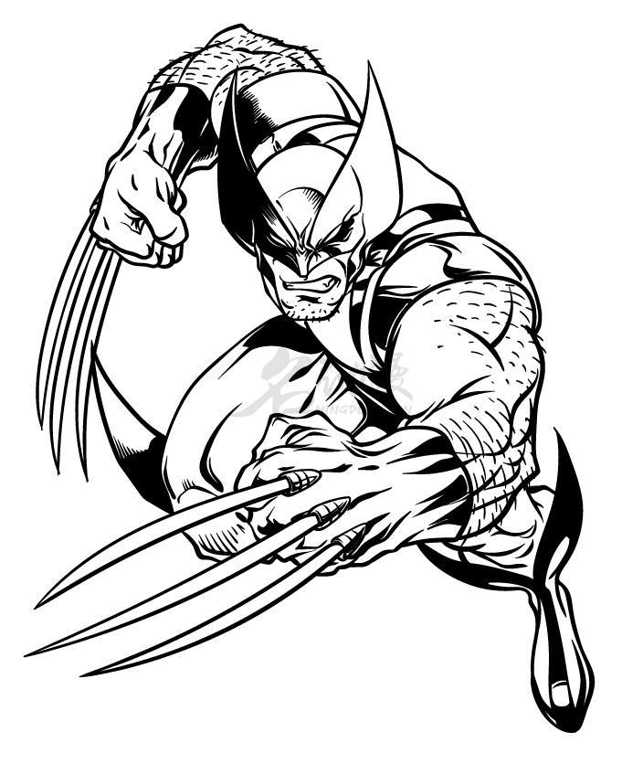 金刚狼入门画法