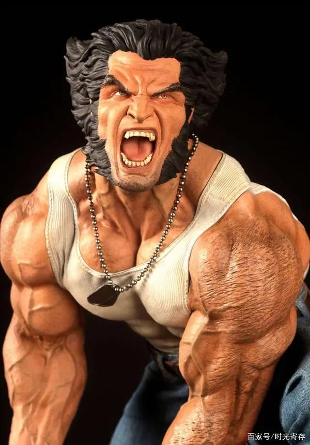 漫威英雄人物《X战警》金刚狼重新涂装效果展示