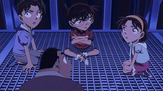 天空的遇难船中的有趣瞬间，怪盗基德秀翻全场，平次与小孩子吃醋