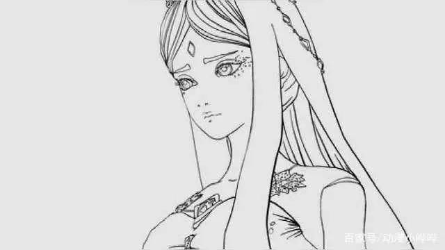 当叶罗丽仙子变成“简笔画”风格，罗丽栩栩如生，王默眉毛有点歪