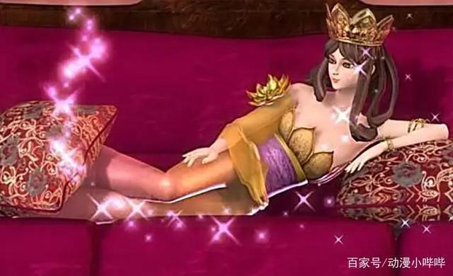 原来叶罗丽也有如此优雅的侧躺姿势，茉莉女王范十足，最美竟是她