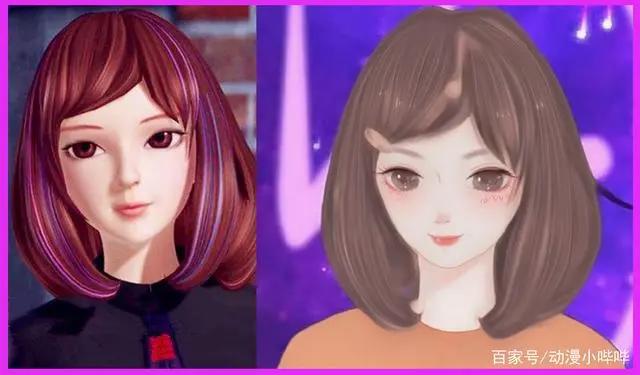 当叶罗丽换成“水粉画风”后，思思温柔娴静，冰公主一笑百媚生！