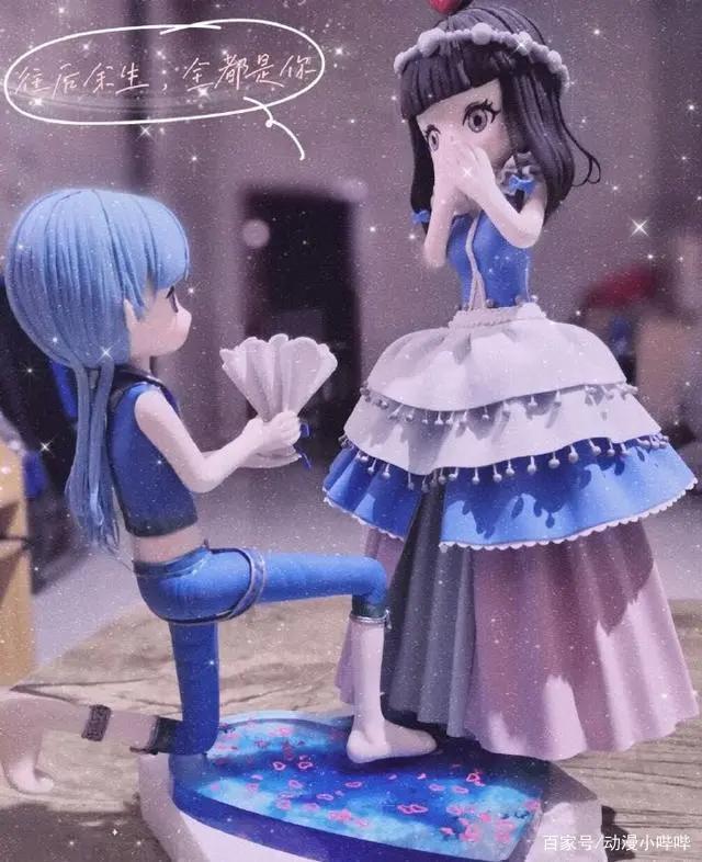 叶罗丽：网友自制“水默”求婚现场，水王子下跪那一刻，太甜了！