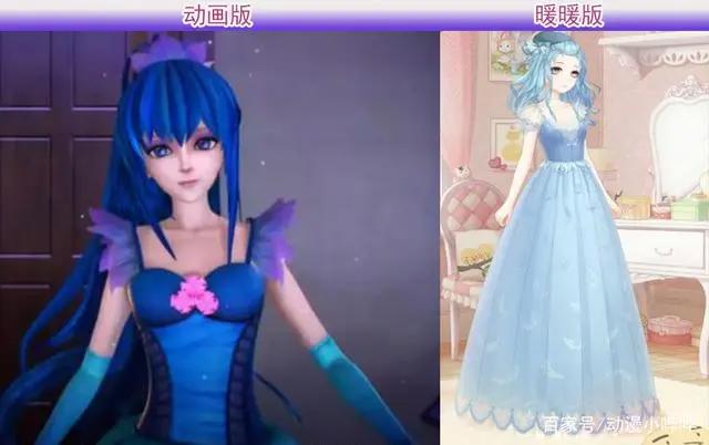 当《叶罗丽》遇上《奇迹暖暖》，王默更可爱，冰公主美到不真实！