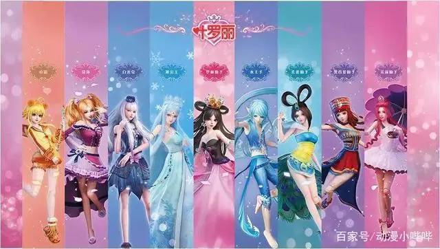 叶罗丽之《爱的新生》真人剧演员曝光，五大美女齐登场，让人心动