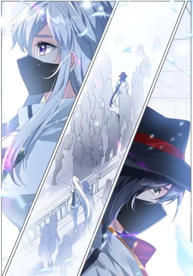 终极斗罗漫画：娜娜和唐乐心灵感应，蓝轩宇和冻千秋“打情骂俏”